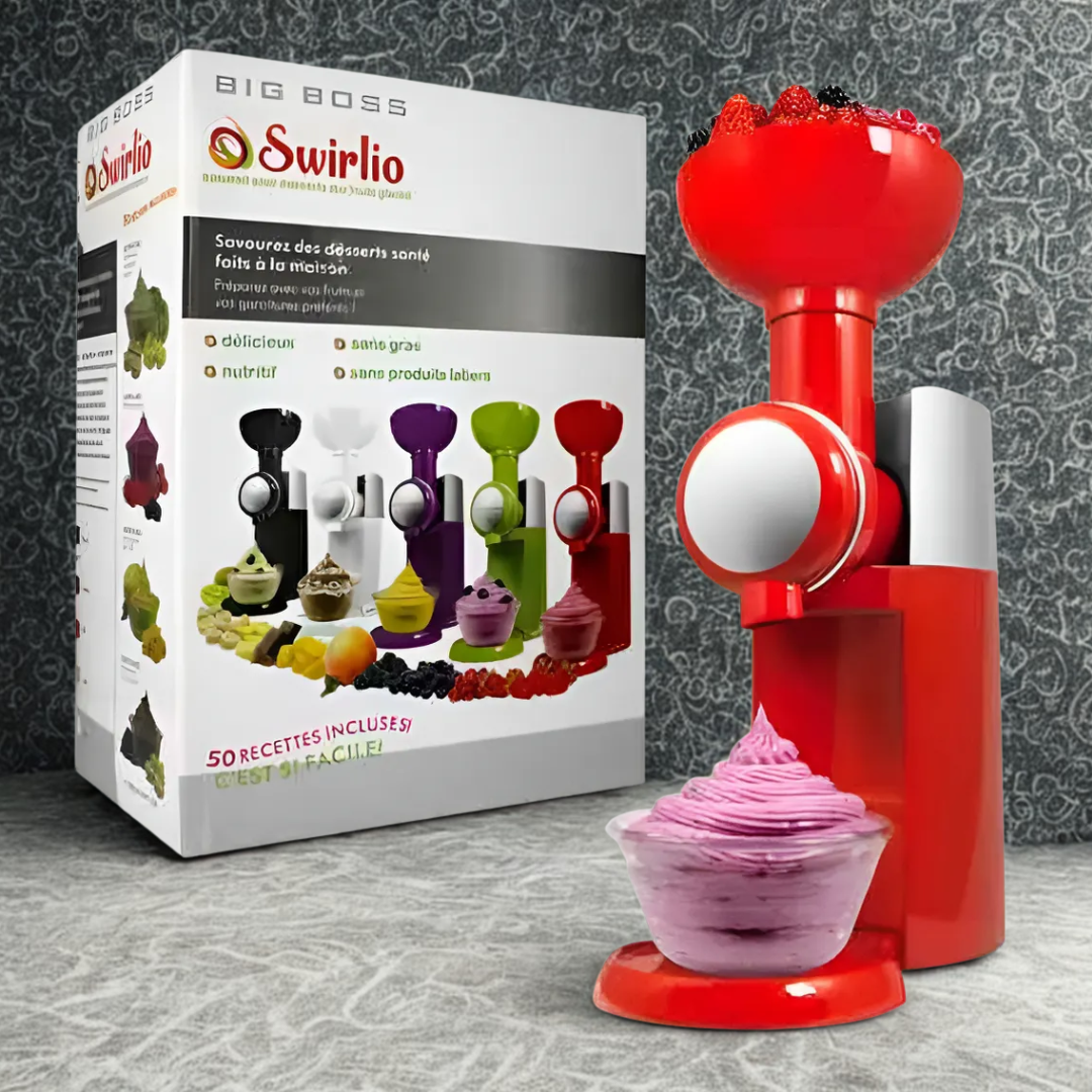 Mini Máquina De Helados Swirlio+Ebook con 50 recetas